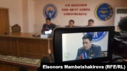 Қырғызстанның Шу облыстық ішкі істер басқармасының басшысы Самат Курманкулов.