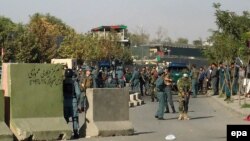 На месте двойного теракта у министерства обороны в Кабуле