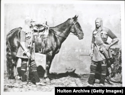 Circassian warriors with Kabardian