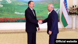 İlham Əliyev və İslam Kərimov