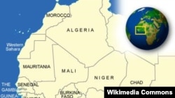 Кот-д'Ивуар на карте Африки