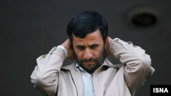 Former Iranian hardline president Mahmoud Ahmadinejad who has gradually turned into a harsh critic of the current regime.