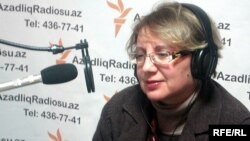 Azerbaijan -- Leyla Yunus, Director of the Institute of Peace and Democracy, Baku, 25Feb2010
