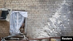 Після обстрілу, Донецьк, 16 жовтня 2014 року