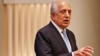 U.S. Special Representative for Afghanistan Reconciliation Zalmay Khalilzad speaks on the prospects for peace, at the U.S. Institute of Peace, in Washington on February 8.