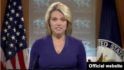 State Department spokeswoman Heather Nauert (file photo)