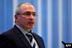 Former Yukos CEO Mikhail Khodorkovsky (file photo)