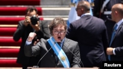Аргентинскиот претседател Хавиер Милеј