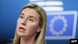 Shefja për politikë të jashtme e Bashkimit Evropian, Federica Mogherini.