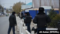 Сотрудники казахстанской полиции. 