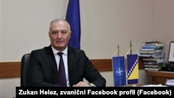 Zukan Helez, ministar odbrane BIH. 