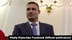 Лидер украинской партии «УДАР» Виталий Кличко.