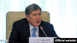 Президент Кыргызстана Алмазбек Атамбаев