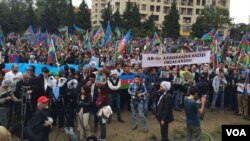 Milli Şura növbəti mitinqini keçirir (arxiv fotosu).