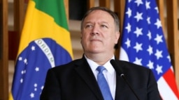 U.S. Secretary of State Mike Pompeo in Brasilia, January 2, 2019. File photo