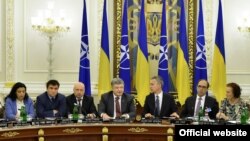 Засідання Комісії Україна-НАТО під головуванням президента Петра Порошенка. Київ, 10 липня 2017 року