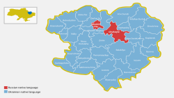 A closer look within oblasts like Kharkiv shows that maps of the Russian-Ukrainian rift may oversimplify the divide.