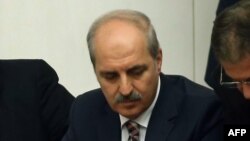 Premýer-ministriň orunbasary Numan Kurtulmus, Ankara, 2015. 