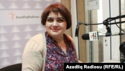 Журналист Азербайджанской редакции Азаттыка Хадиджа Исмаил.