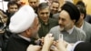 President Hassan Rouhani meeting with former president Mohammad Khatami after his first election in 2013.