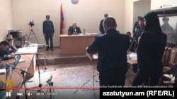 Суд по делу об убийстве семьи Аветисян на российской военной базе в Гюмри, 26 февраля 2016 г.