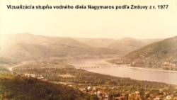 A nagymarosi erőmű látványterve 1977-ból