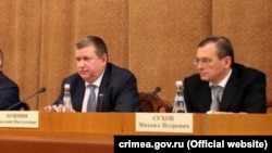 Євген Бушмін (ліворуч)