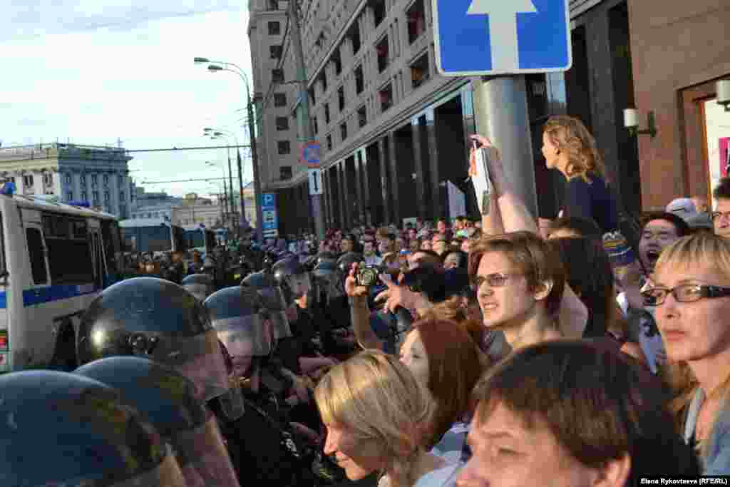 Москва, Манежная, 18 июля 2013