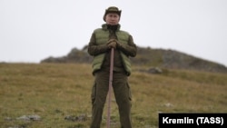Владимир Путин в отпуске в Сибири, 2019 год.