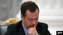 Russian Prime Minister Dmitry Medvedev -- no longer untouchable?