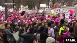 Washington, marșul femeilor, 24 ianuarie 2017