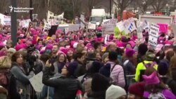 Massive Crowds Assemble For Global Marches Against Trump
