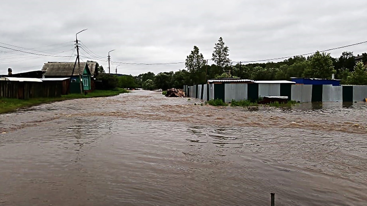 Наводнение в Иркутской области 2019 Нижнеудинск