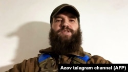  Заместитель командира полка «Азов» Святослав Паламарь «Калина». Город Мариуполь, май 2022 года.