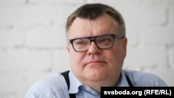 Кандидат в президенты Беларуси от оппозиции Виктор Бабарико. Минск, 11 июня 2020 года.