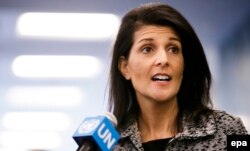 U.S. Ambassador to the United Nations Nikki Haley (file photo)