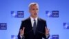 NATO Secretary-General Jens Stoltenberg addresses a news conference during a NATO defense ministers meeting in Brussels on June 7.