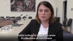 Natalia Radzina: „Trebuie introduse sancțiuni dacă sunt omorâți jurnaliști”