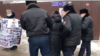 Police In Almaty Disperse Peaceful Picket Near Chinese Consulate