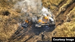 Уничтоженная российская бронетехника в Украине