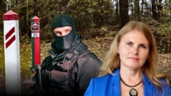 ПіК Свабоды. Навіны 7 кастрычніка. Беларуска-латвійская мяжа. Вядучая Ганна Соўсь. Ілюстрацыйны каляж.