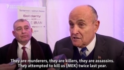 Giuliani Calls For 'Overthrow' Of Iranian Government