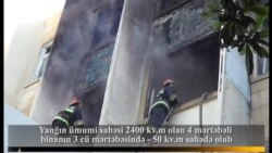 Gəncə Qənnadı Fabrikində yanğın olub