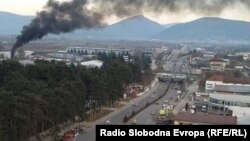 macedonia - Air pollution in Tetovo. pollution.