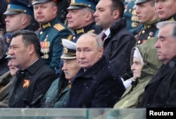Володимир Путін на параді у Москві. Росія, 9 травня 2024 року