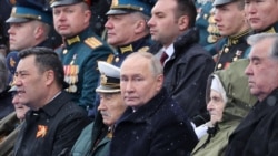 Владимир Путин Мәскәүдә узан Җиңү парадында, 2024 ел, 9 май