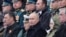 Владимир Путин на военном параде в Москве. Россия, 9 мая 2024 года