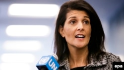 U.S. Ambassador to the United Nations Nikki Haley (file photo)