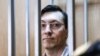 Aleksandr Potkin, also known as Aleksandr Belov, at his court hearing in Moscow on August 24. 