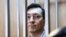 Aleksandr Potkin, also known as Aleksandr Belov, at his court hearing in Moscow on August 24. 